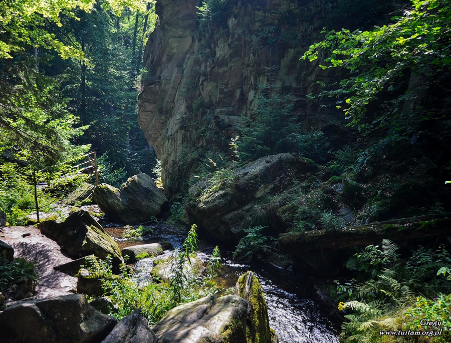 Reszowskie Wodospady - szlak