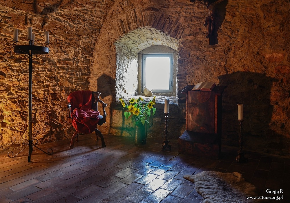 Spisski Hrad wnętrza