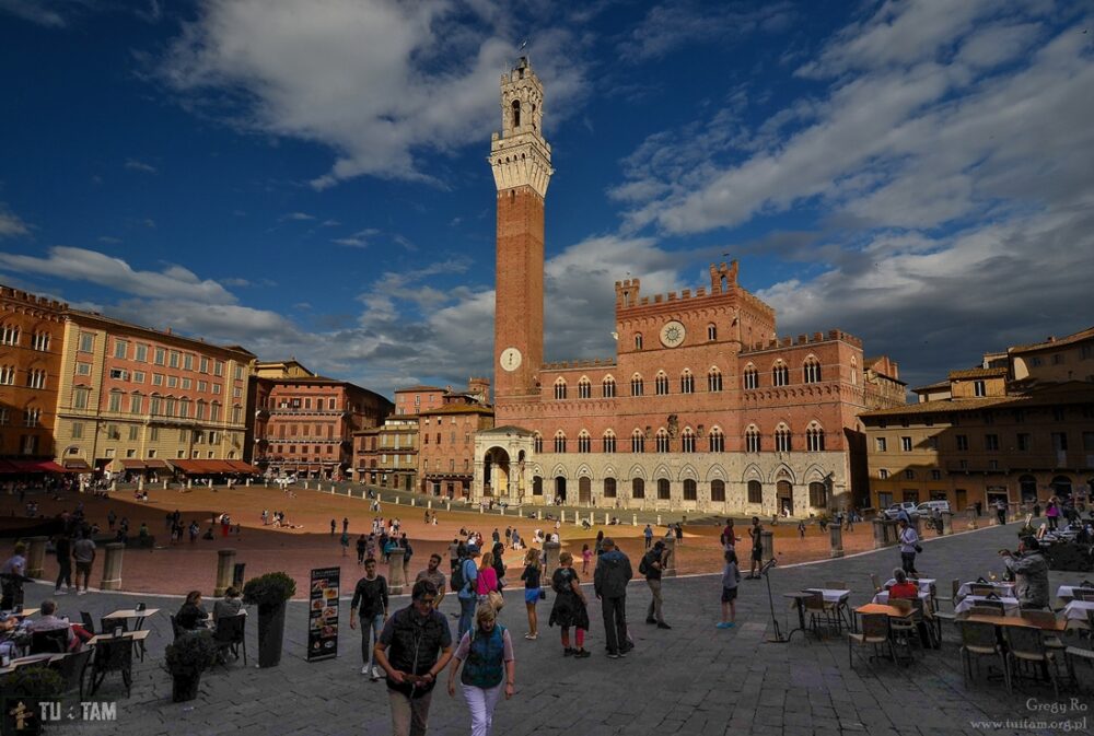 Siena miasto średniowieczne