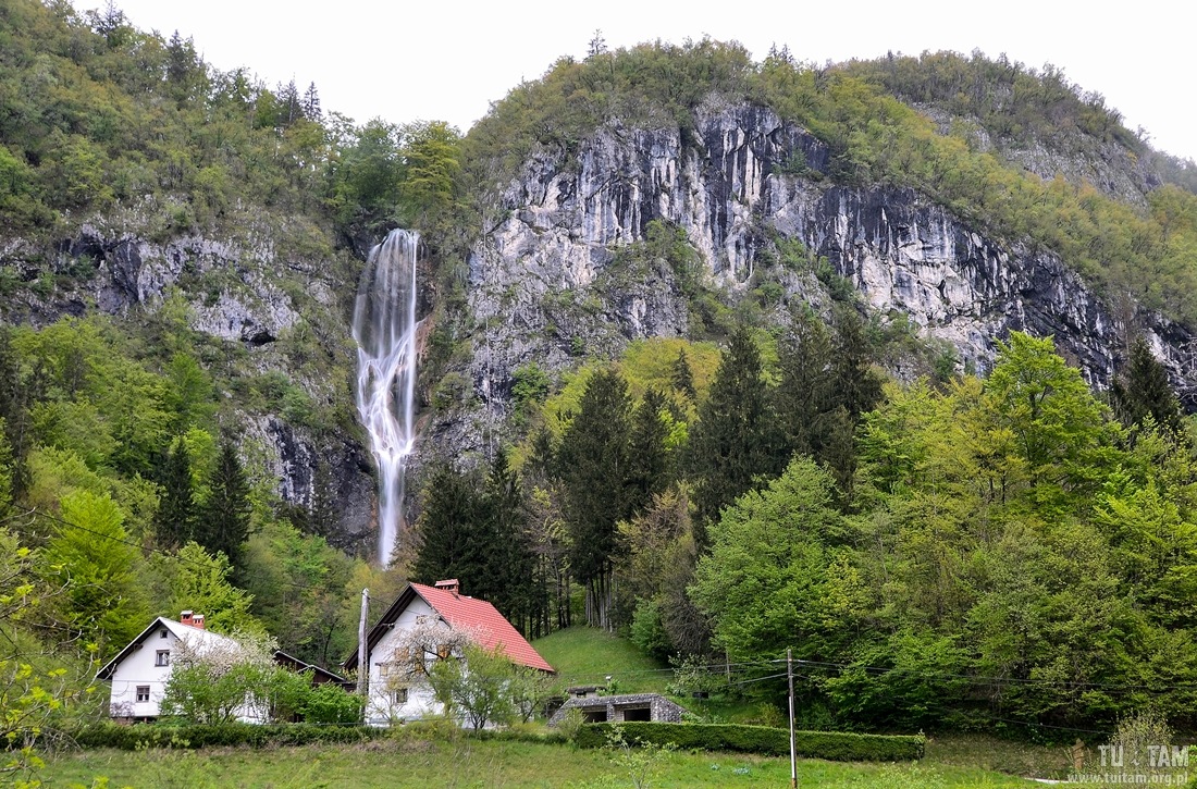 Wodospady w Słowenii