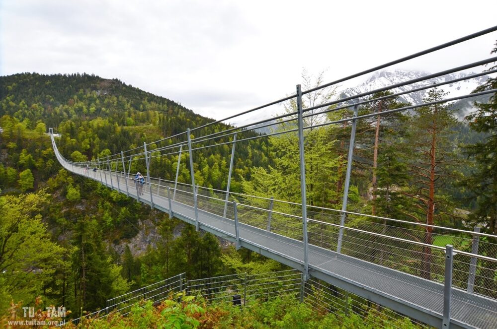 TYROL wiszący most Highline 179