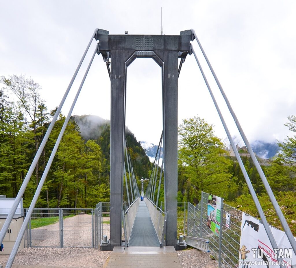 TYROL wiszący most Highline 179