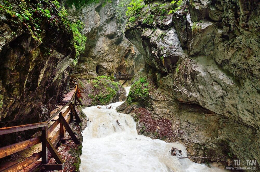 TYROL skalne wąwozy – WOLFSKLAMM