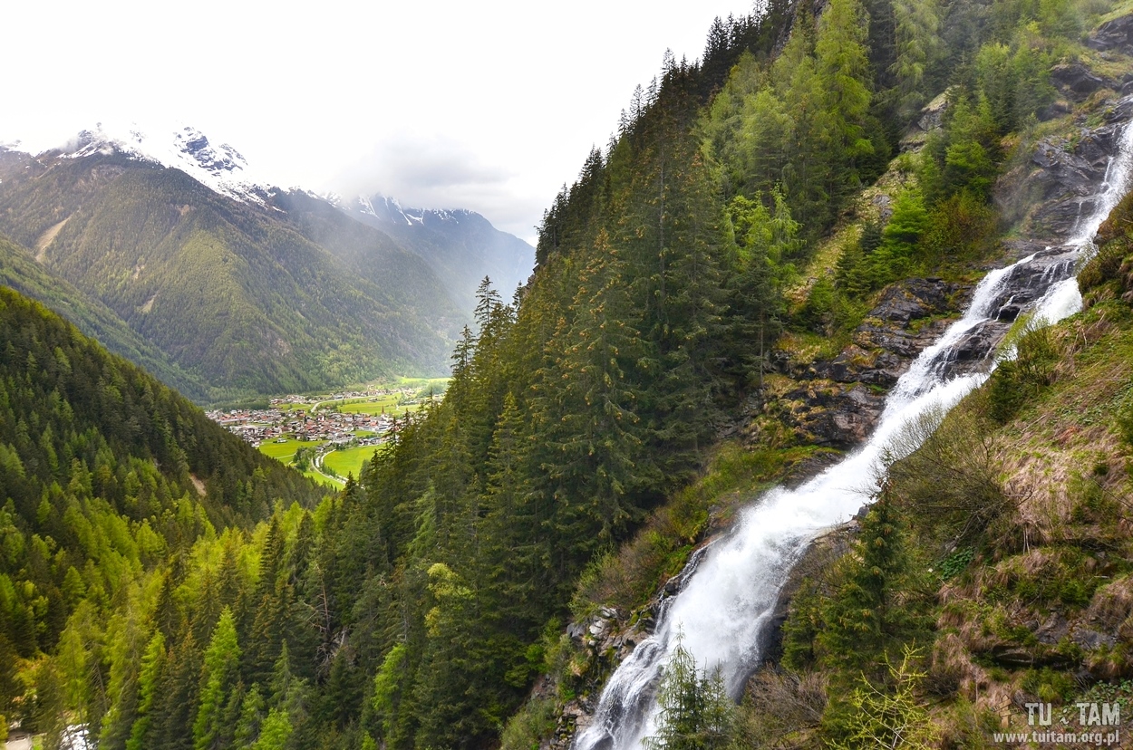 Tyrol najpiękniejsze wodospady