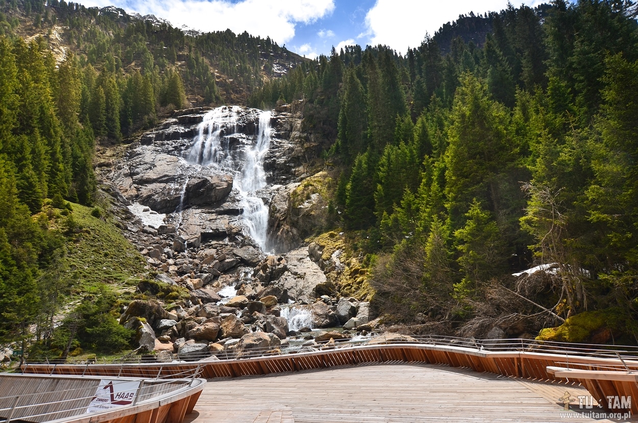 Tyrol najpiękniejsze wodospady