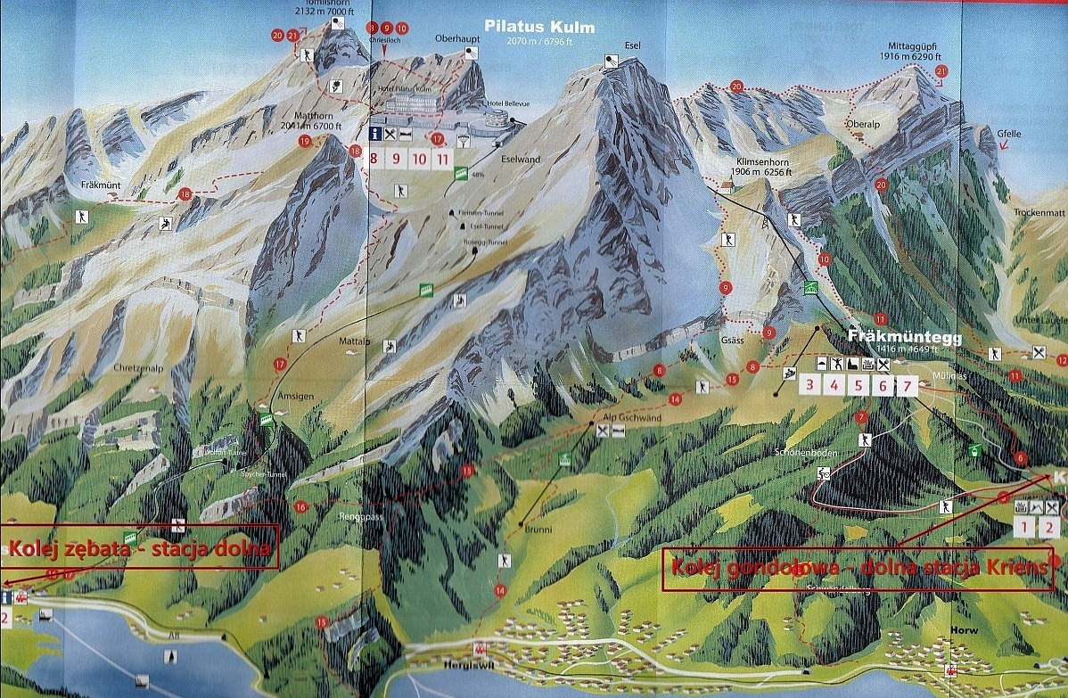PILATUS – MAPA