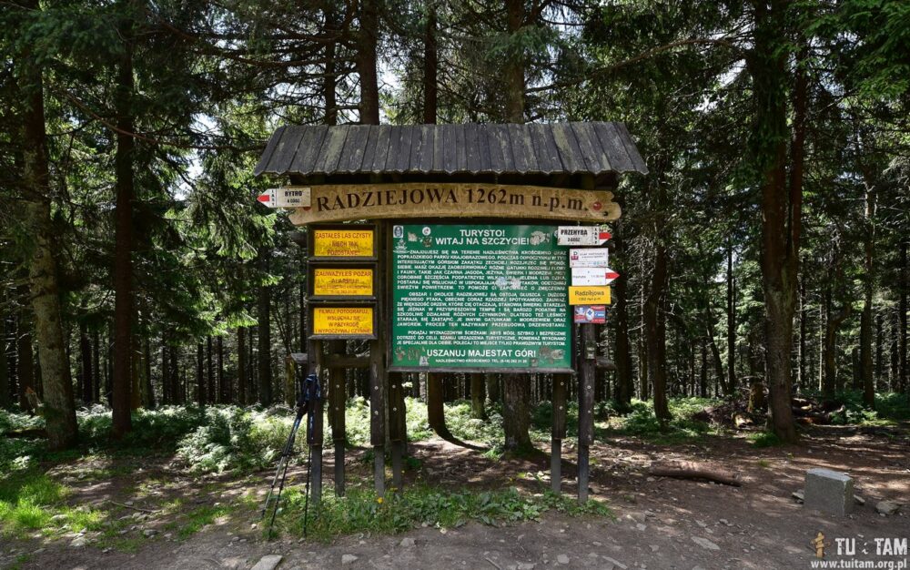 Radziejowa najładniejszy szlak