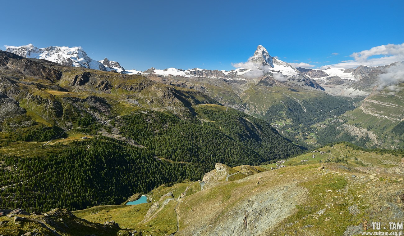 ZERMATT - szlak pięciu jezior