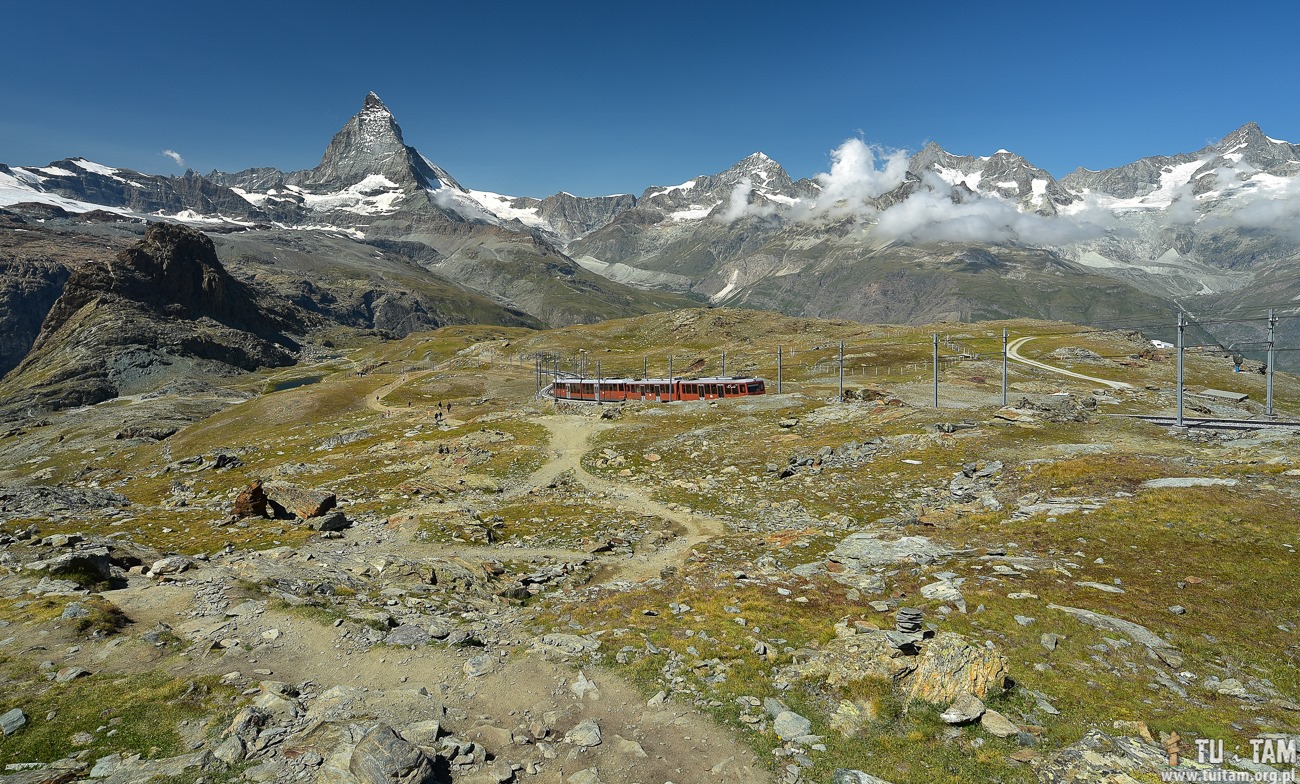 GORNERGRAT - kolejka, szlaki