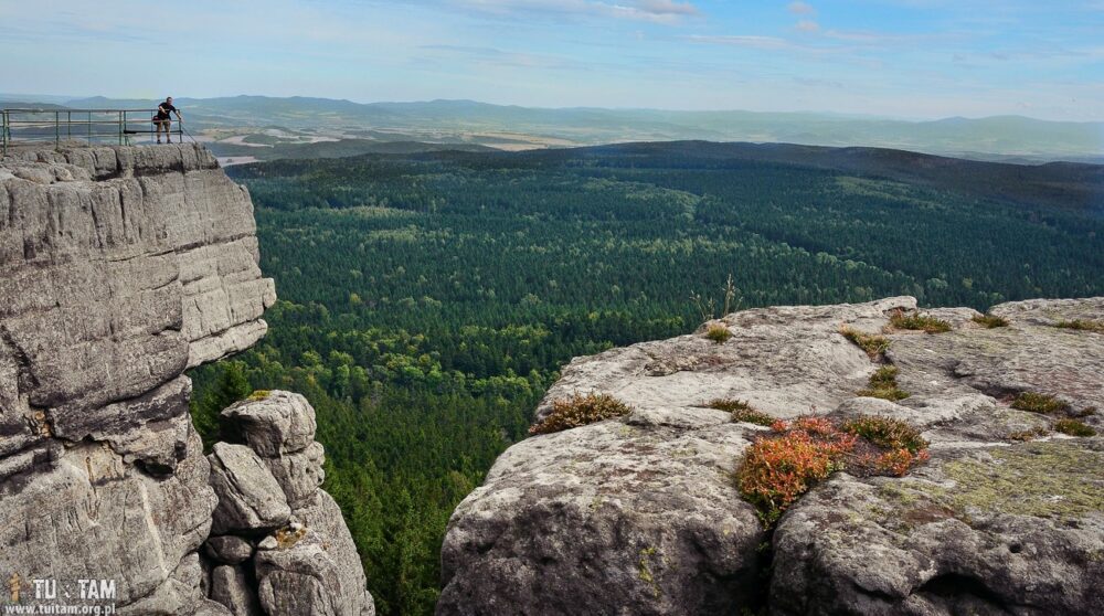 Szczeliniec Wielki - szlaki, opis trasy