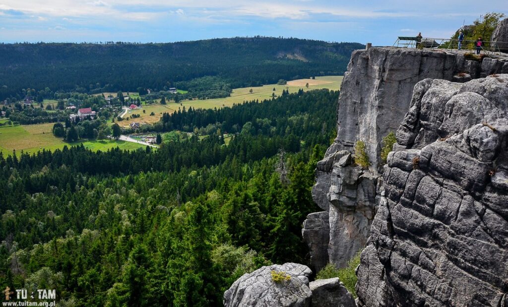 Szczeliniec Wielki - opis trasy