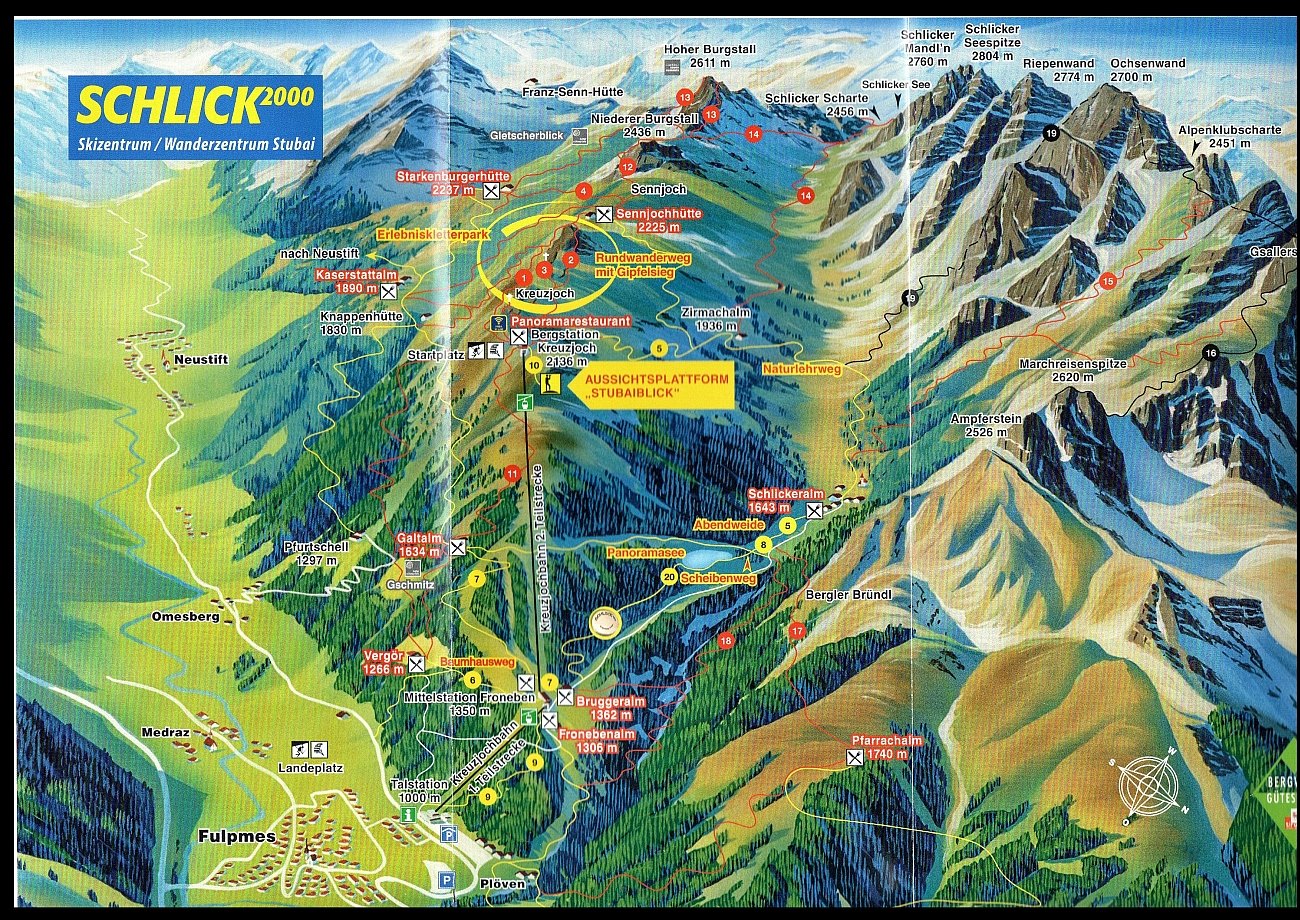 Schlick 2000 mapa
