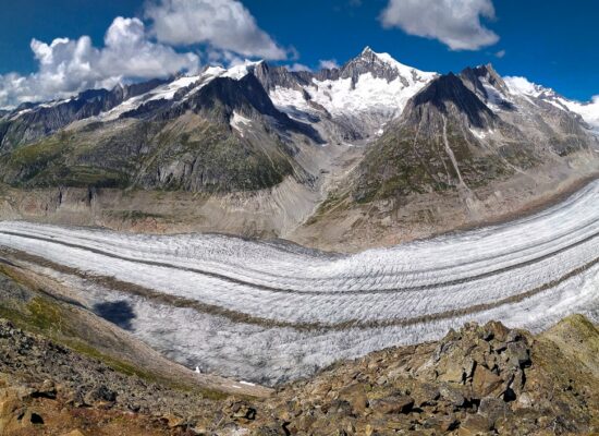 ALETSCH ARENA i EGGISHORN