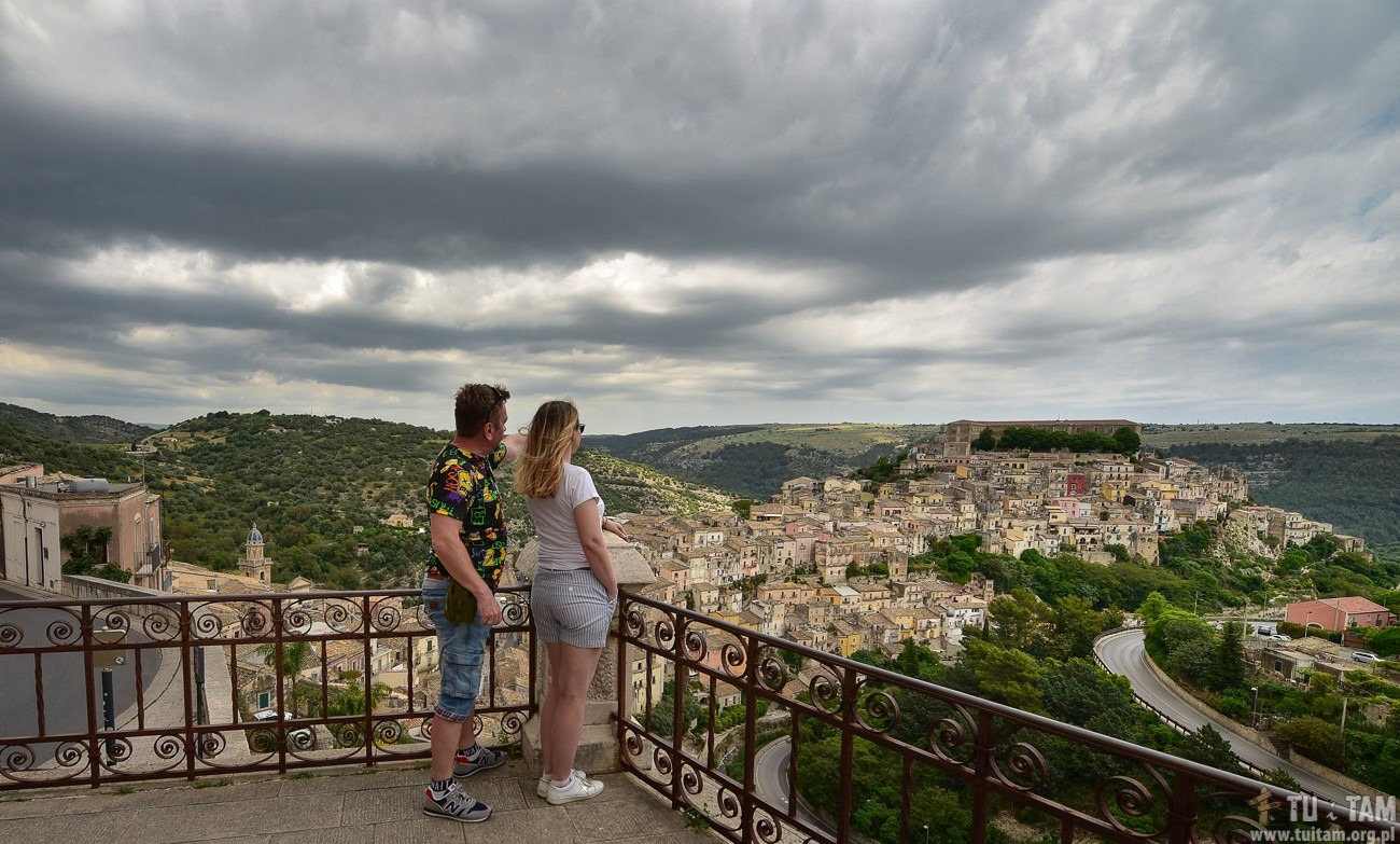Ragusa Ibla – panorama historycznej części miasta