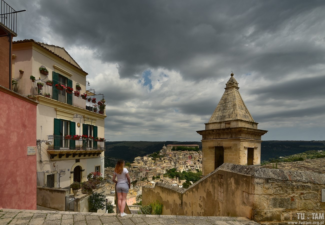 Ragusa Ibla – widok z punktu widokowego