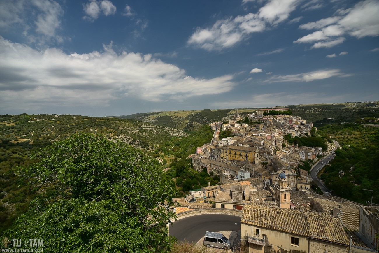 Ragusa Ibla – widok z punktu widokowego