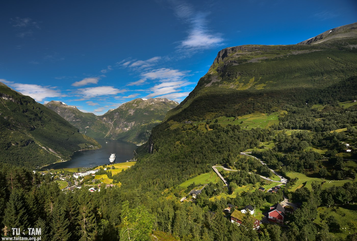 Geiranger najpiękniejsze miejsca