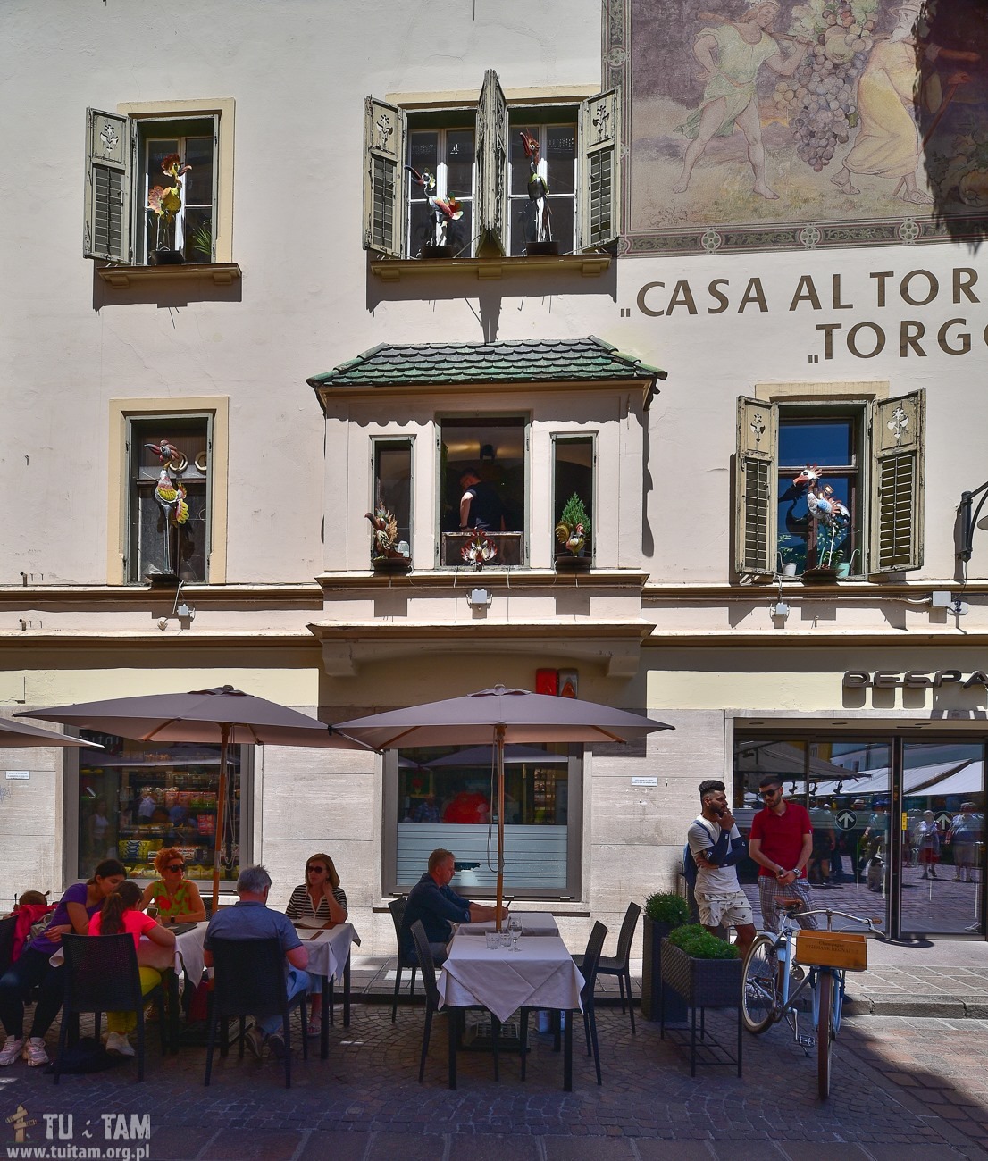 centrum Bolzano – ulice i zabytkowa architektura