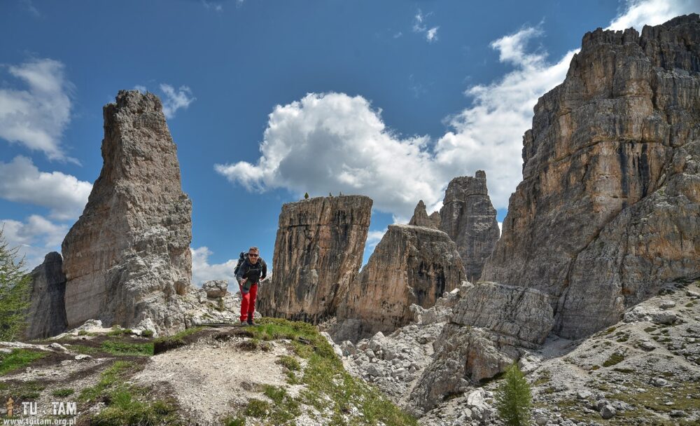 DOLOMITY Cinque Torri - opis szlaku