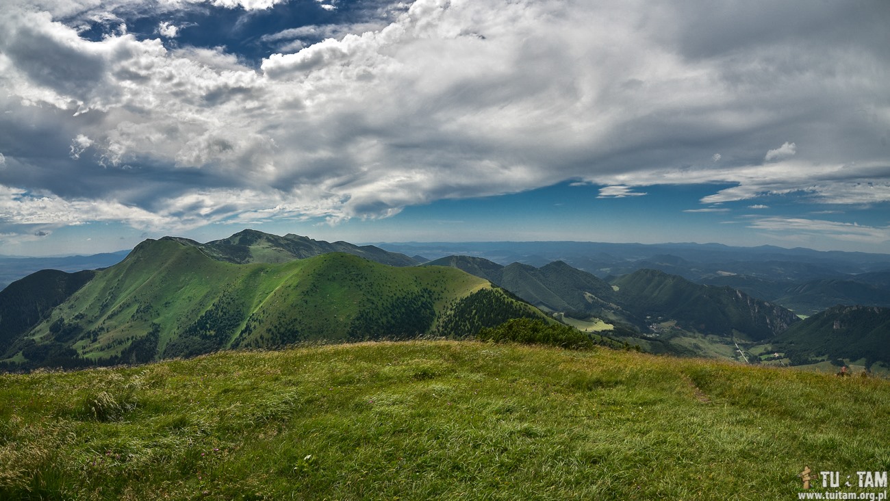 Stoh - widok ze szczytu