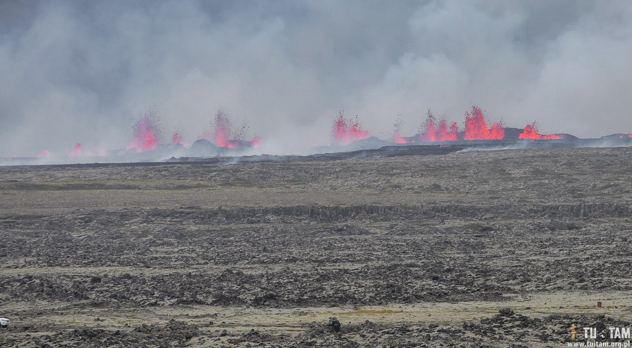 Islandia - wulkan