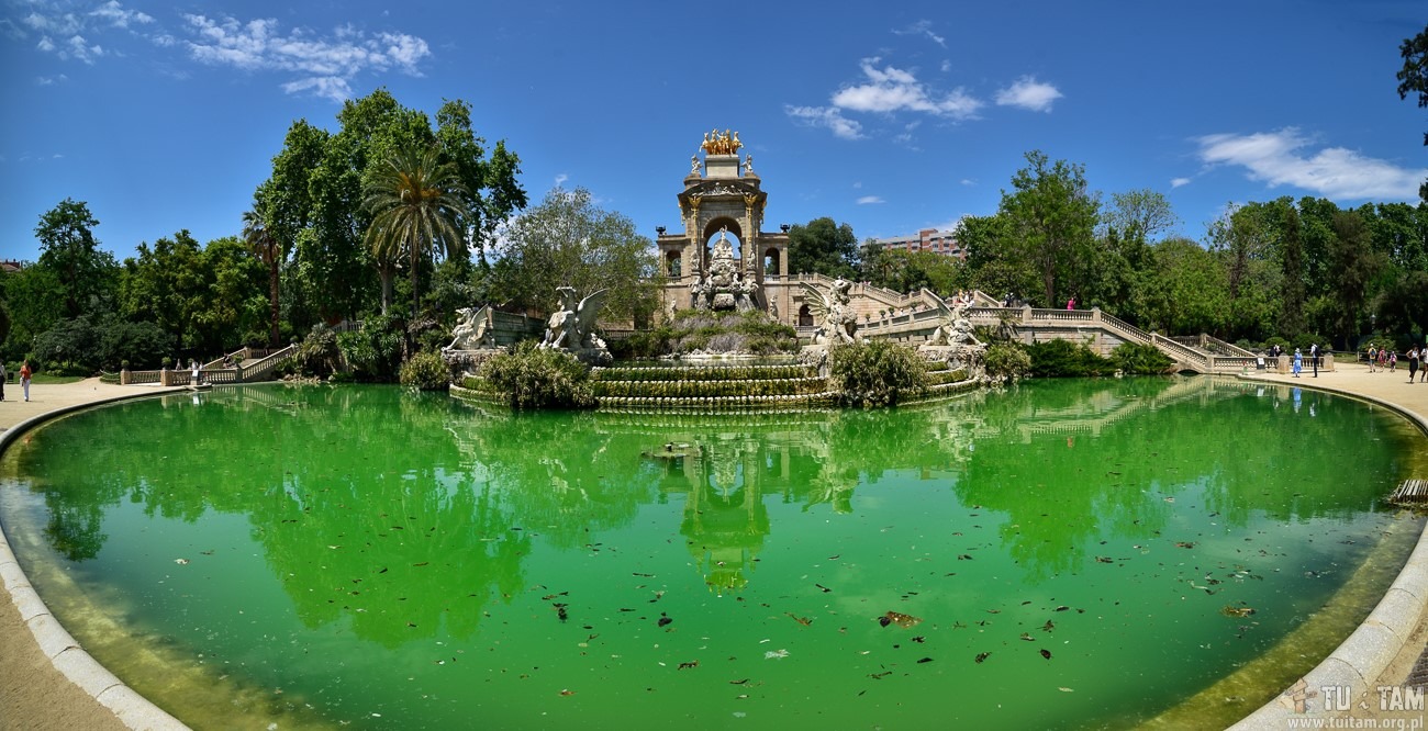 Parc de la Ciutadella w Barcelonie