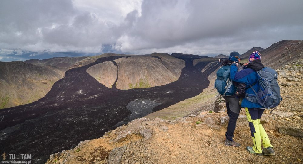 Islandia wędrówka na wulkan
