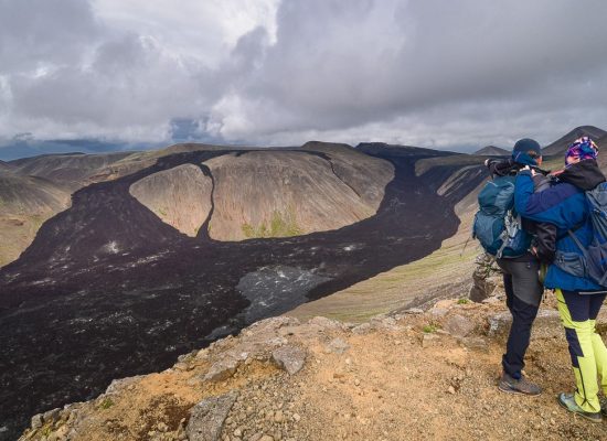 Islandia wędrówka na wulkan