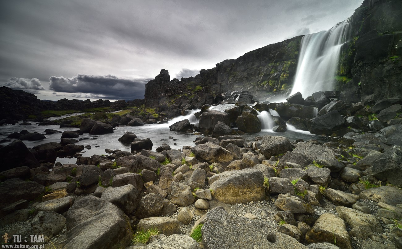 Thingvellir wodospad