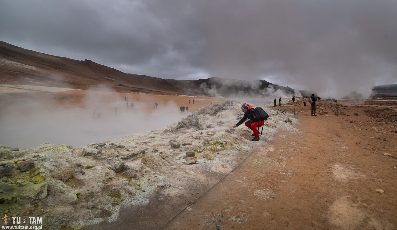 Islandia gorące źródła