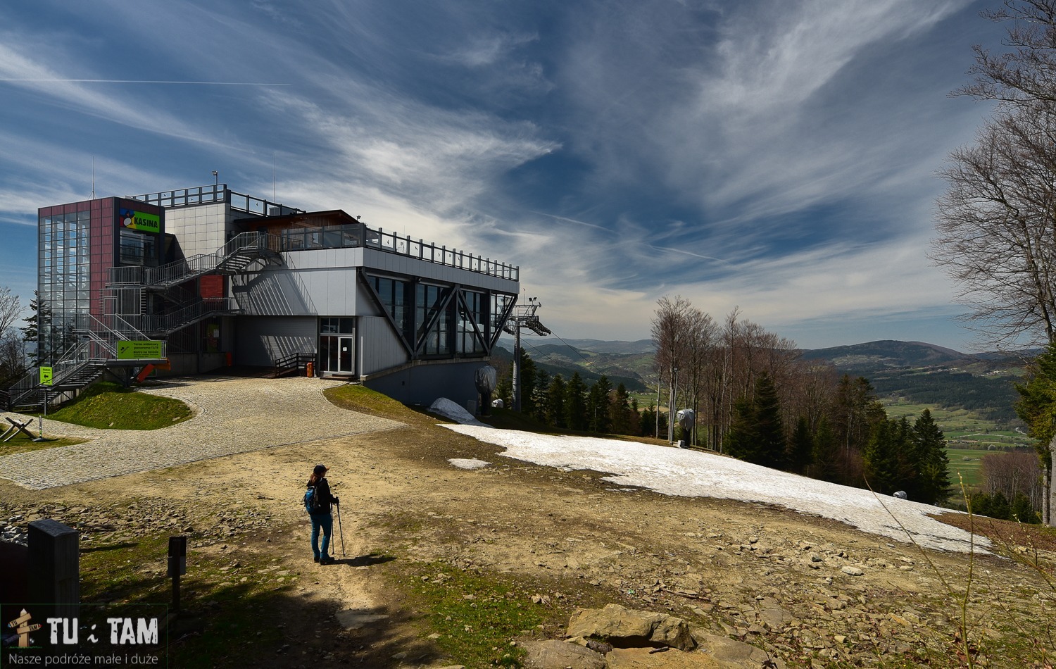Śnieżnica - górna stacja Kasina Wielka