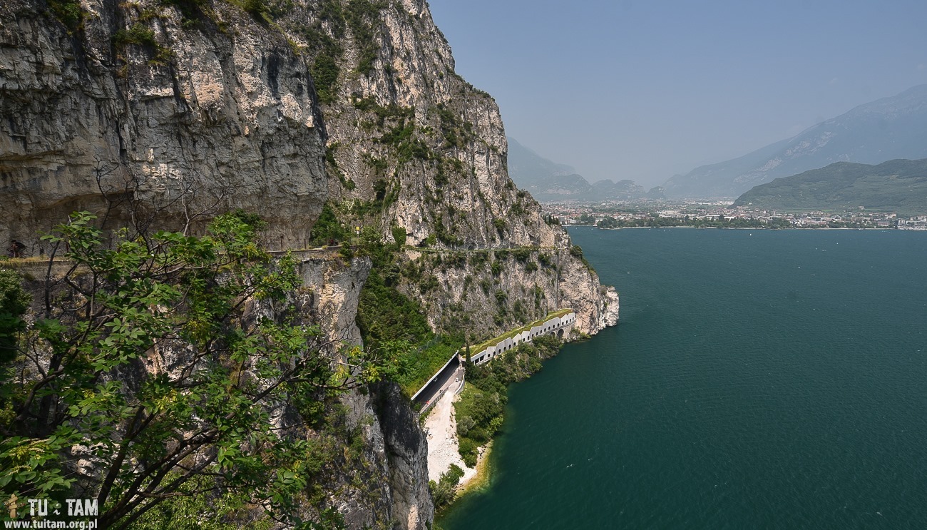 Riva del Garda szlak rowerowy do jeziora Ledro